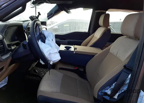 2022 Ford F150 Supercrew из США, поврежденный, VIN 1FTFW1E56NKE99384